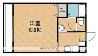 リーガルトシコ【3階】の間取り