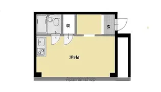 メゾン深野【1階】の間取り