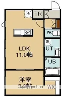MARESSE CHOU CHOU(マレッセシュシュ)【107号室】の間取り