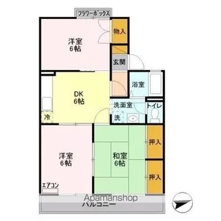 メイト MI【1階】の間取り