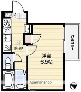 ジェンティーレ三軒茶屋【2階】の間取り