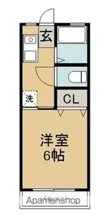 メディソン佐古【2階】の間取り