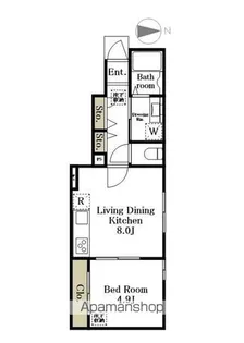SEPT STELLARIA(セプトステラリア)【102号室】の間取り
