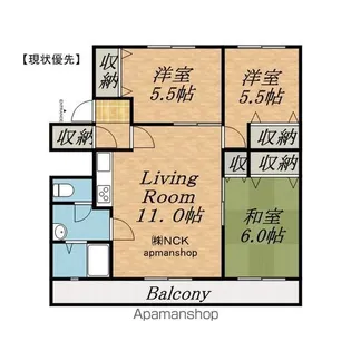 テレパレス藻岩下34条【3階】の間取り