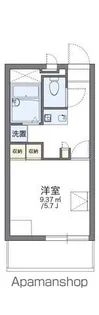 レオパレス早苗【306号室】の間取り