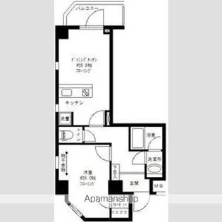 プライムアーバン白山【11階】の間取り