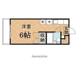 プラネットSAKURA WEST【1階】の間取り