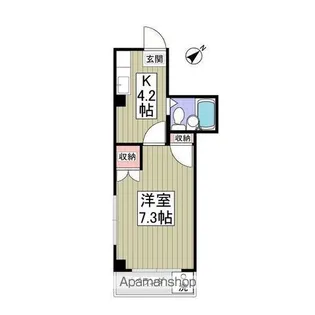 リエス館林【2階】の間取り