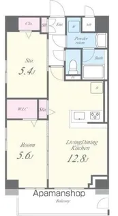 グランジュテII【5階】の間取り