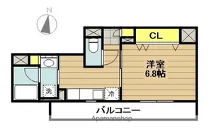 ビオレータ・マール【502号室】の間取り