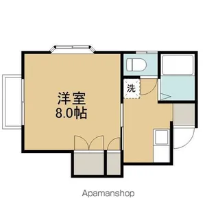 1Kの間取り画像