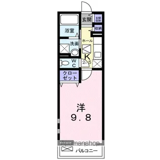アンジュ【1階】の間取り