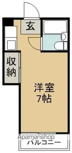 Kハイツ【101号室】の間取り