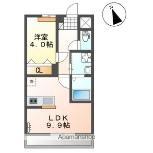 ミュール【2階】の間取り