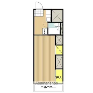 グランコート姫子C【201号室】の間取り