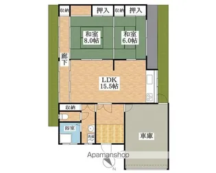 愛知県丹羽郡扶桑町大字柏森字辻田【一戸建】の間取り