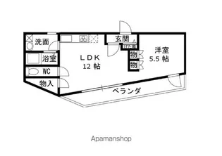 UIビル【4階】の間取り
