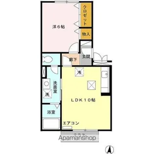 ヴィラ・ラフィーネ【1階】の間取り