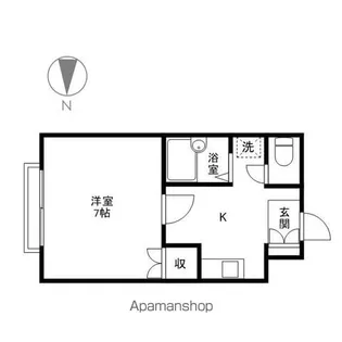 相の木ハイツ【3階】の間取り