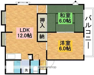 サンビレッジコニシ【1階】の間取り