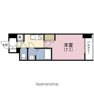 セレニテ京橋クレア【5階】の間取り