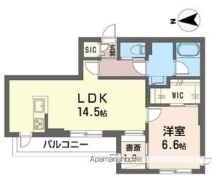 ラコルト井荻【307号室】の間取り