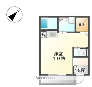 アスパイア【101号室】の間取り
