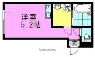 シャッツクヴェレ高円寺北【1階】の間取り