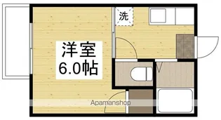 コーポハピネス【2階】の間取り