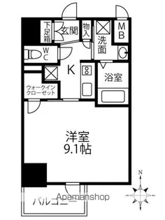 IーSTAGE住吉町【304号室号室】の間取り