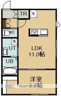 MARESSE CHOU CHOU(マレッセシュシュ)【1階】の間取り