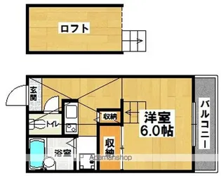 GROWING【2階】の間取り