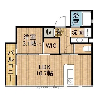 コートI【2階】の間取り