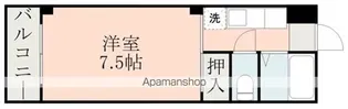 麻生嶋第2ハイツ【5階】の間取り