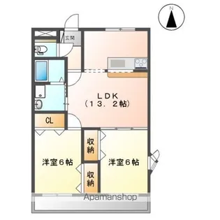 ラピュタ【2階】の間取り