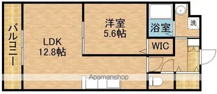 レフィナード【3階】の間取り