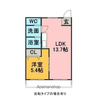 ISSA【3階】の間取り