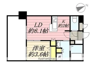 サニークレスト東比恵【2階】の間取り