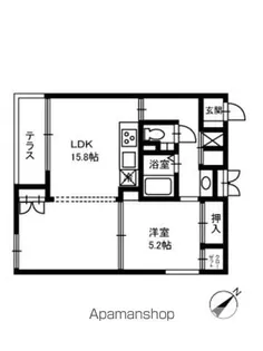 セゾンドルフ 柊【2階】の間取り