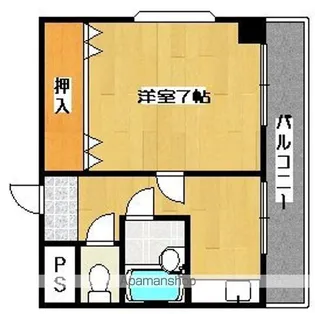 北野ハイツ【5階】の間取り