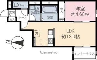 (仮称)川越市南通町パレス【103号室】の間取り