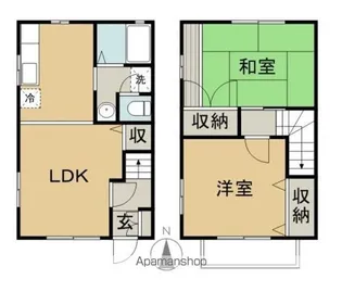エクシーレ【1階】の間取り
