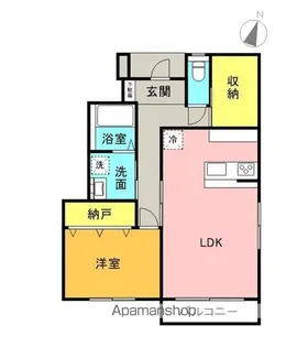 津森町アパート B棟(仮称)【103号室】の間取り