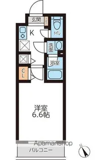 ミュプレ吉祥寺【3階】の間取り