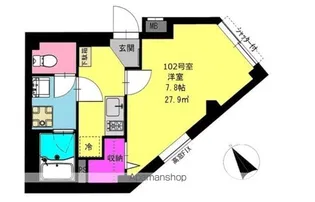 B’CASA鶴見本町通【1階】の間取り