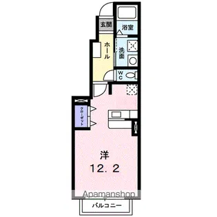 エレガンソーレⅡ【1階】の間取り
