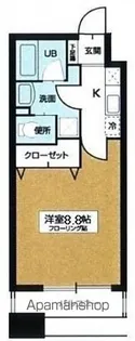 リビングステージ木町通【2階】の間取り