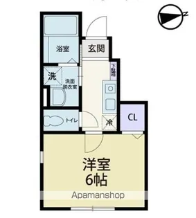 HARVEST PALACE III【1階】の間取り