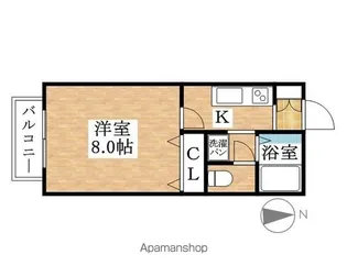 プロスペリテKE【2階】の間取り
