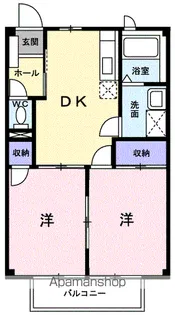 スカイメゾンⅠ【2階】の間取り